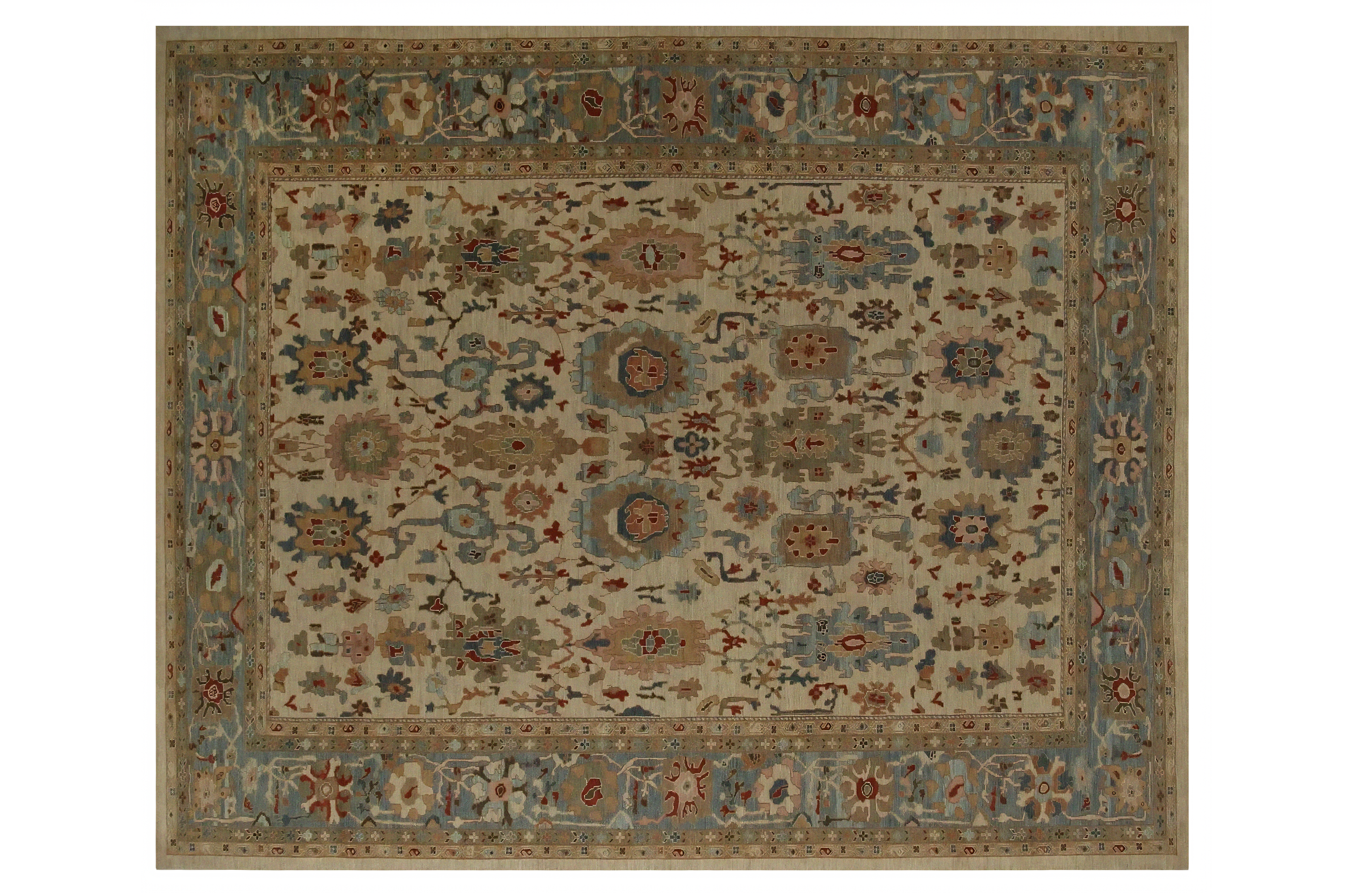 Thumbnail 2 for Turkey Sultanabad Traditional Rug 98627