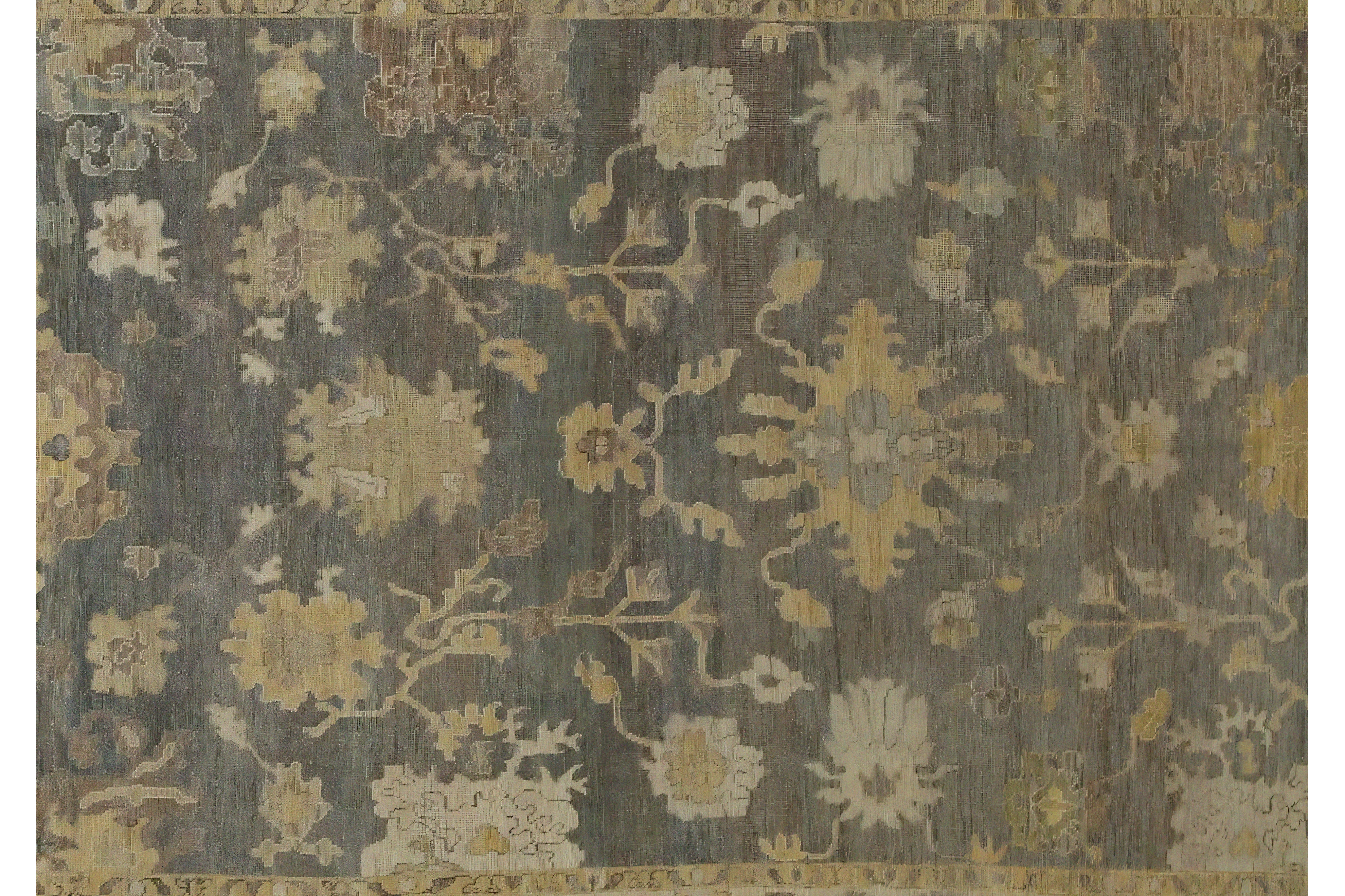 Thumbnail 3 for Turkey Oushak Traditional Rug 98628