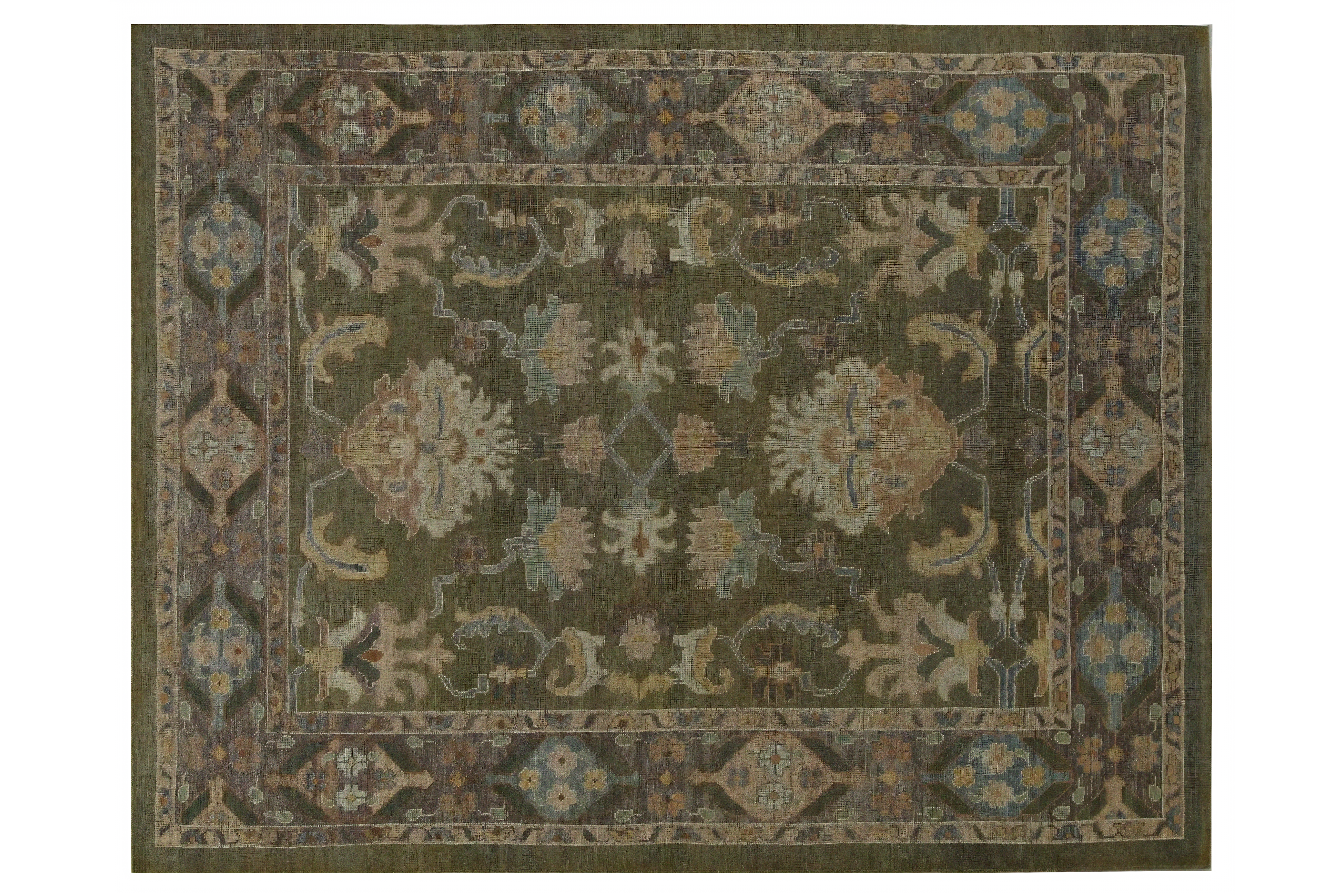 Thumbnail 2 for Turkey Oushak Traditional Rug 98669