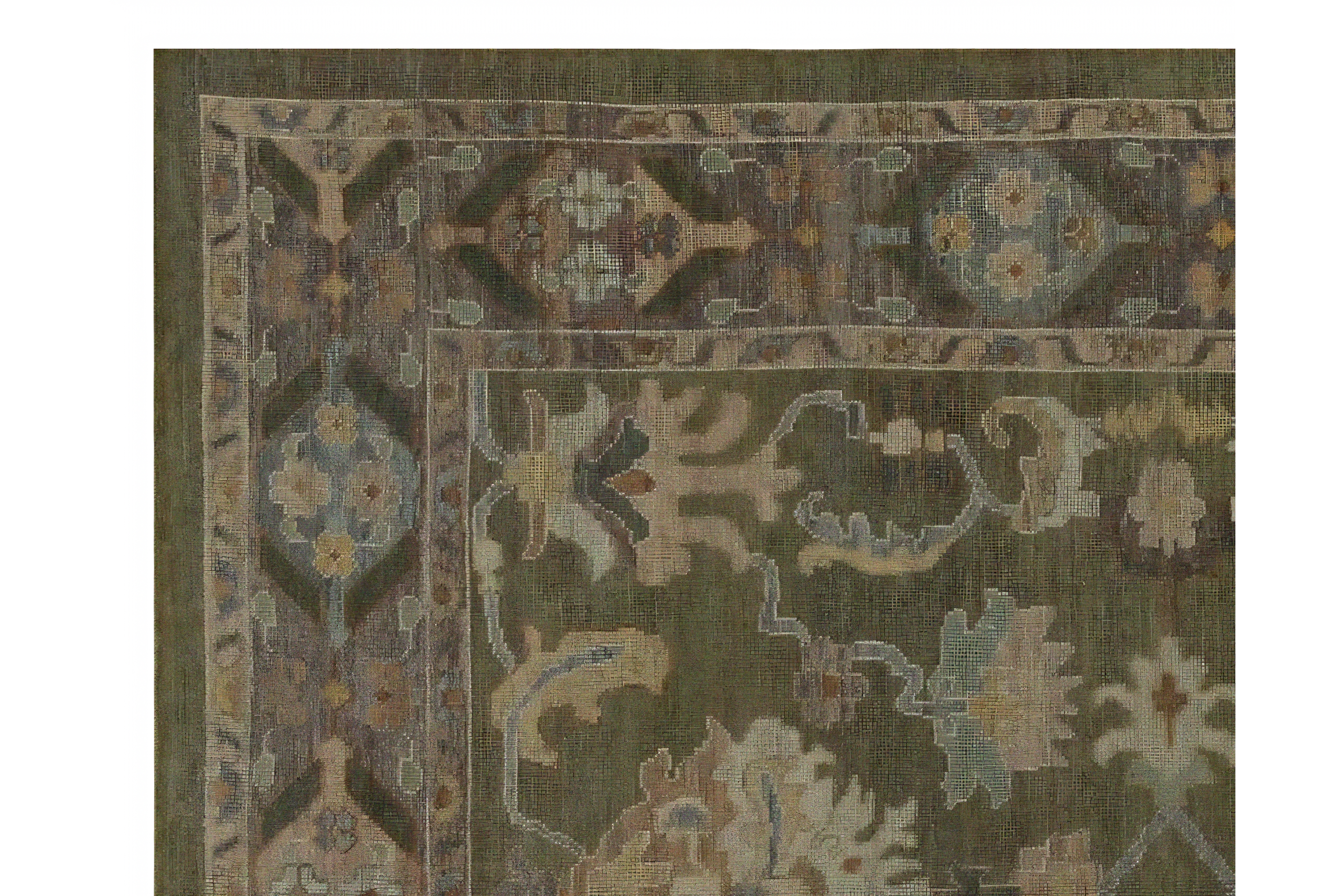 Thumbnail 5 for Turkey Oushak Traditional Rug 98669