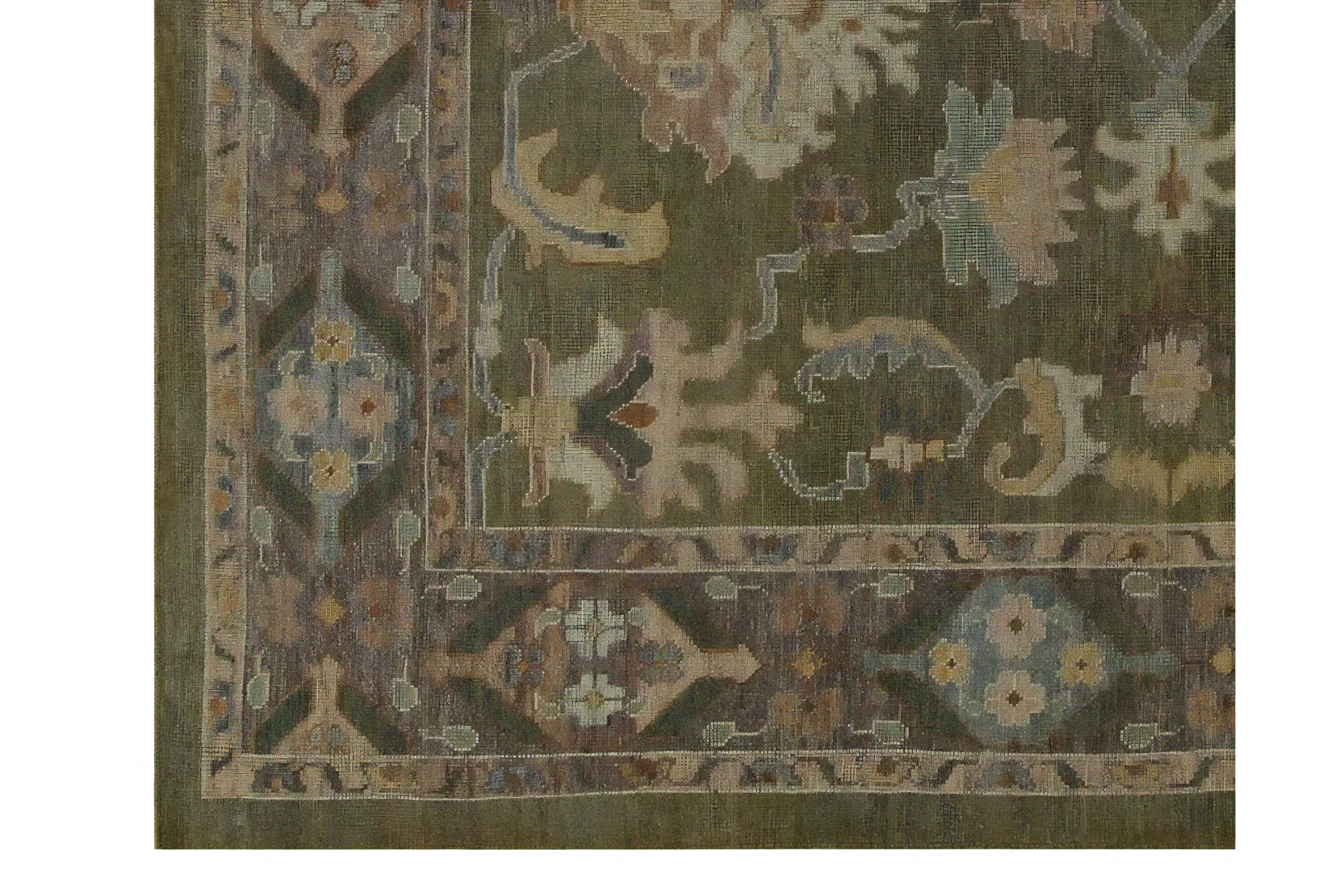 Thumbnail 7 for Turkey Oushak Traditional Rug 98669