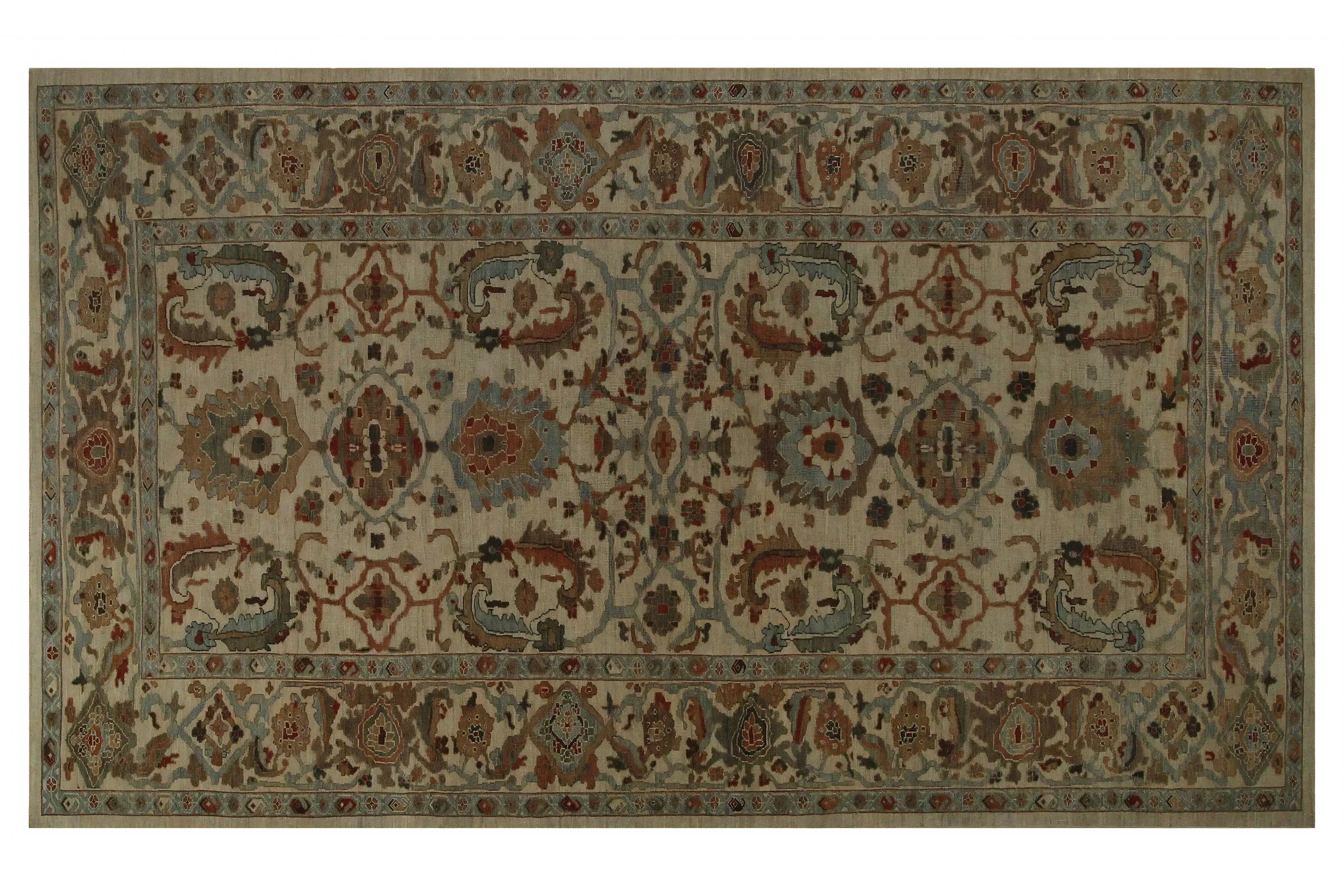 Thumbnail 2 for Turkey Sultanabad Traditional Rug 98670