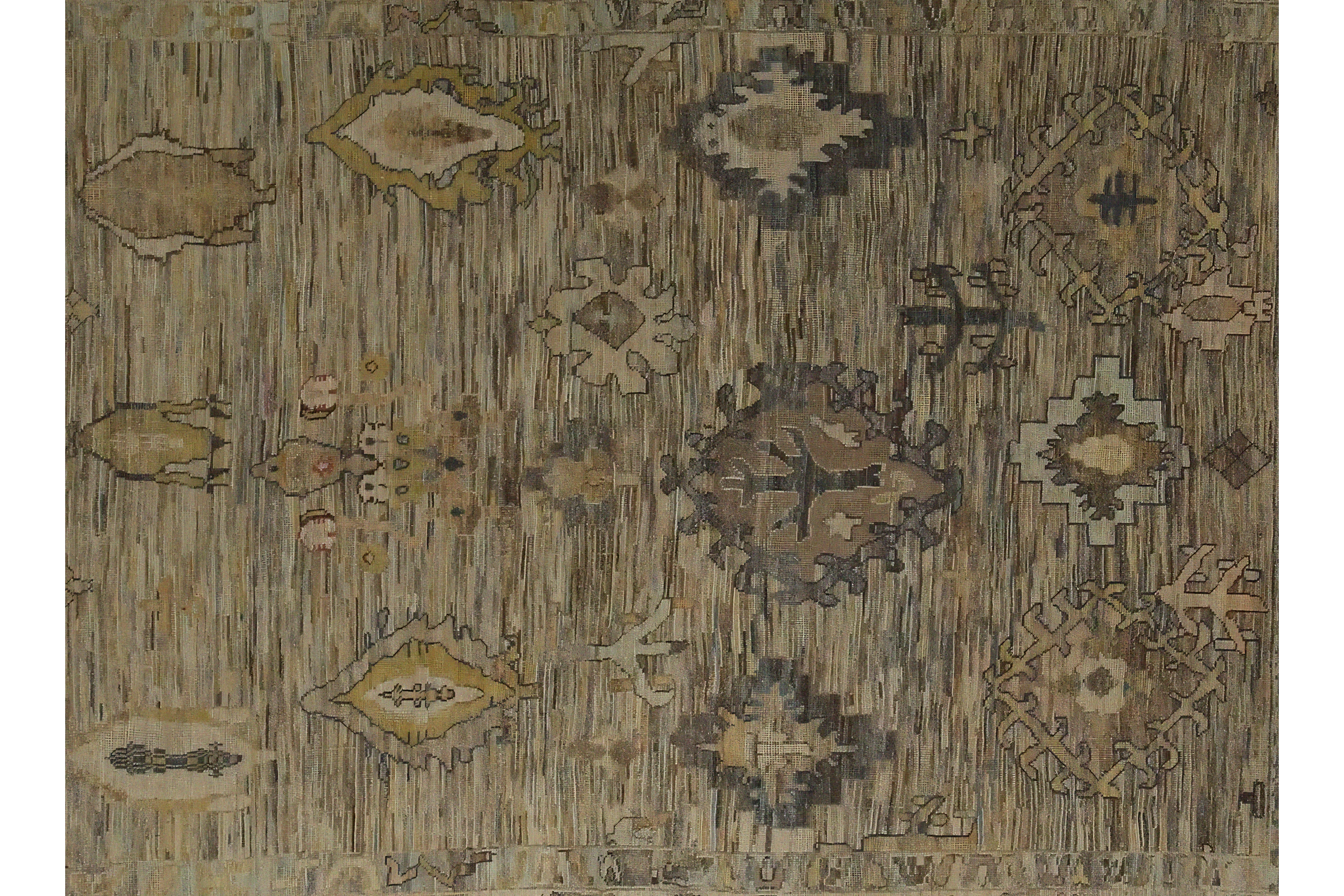 Thumbnail 3 for Turkey Oushak Traditional Rug 98675