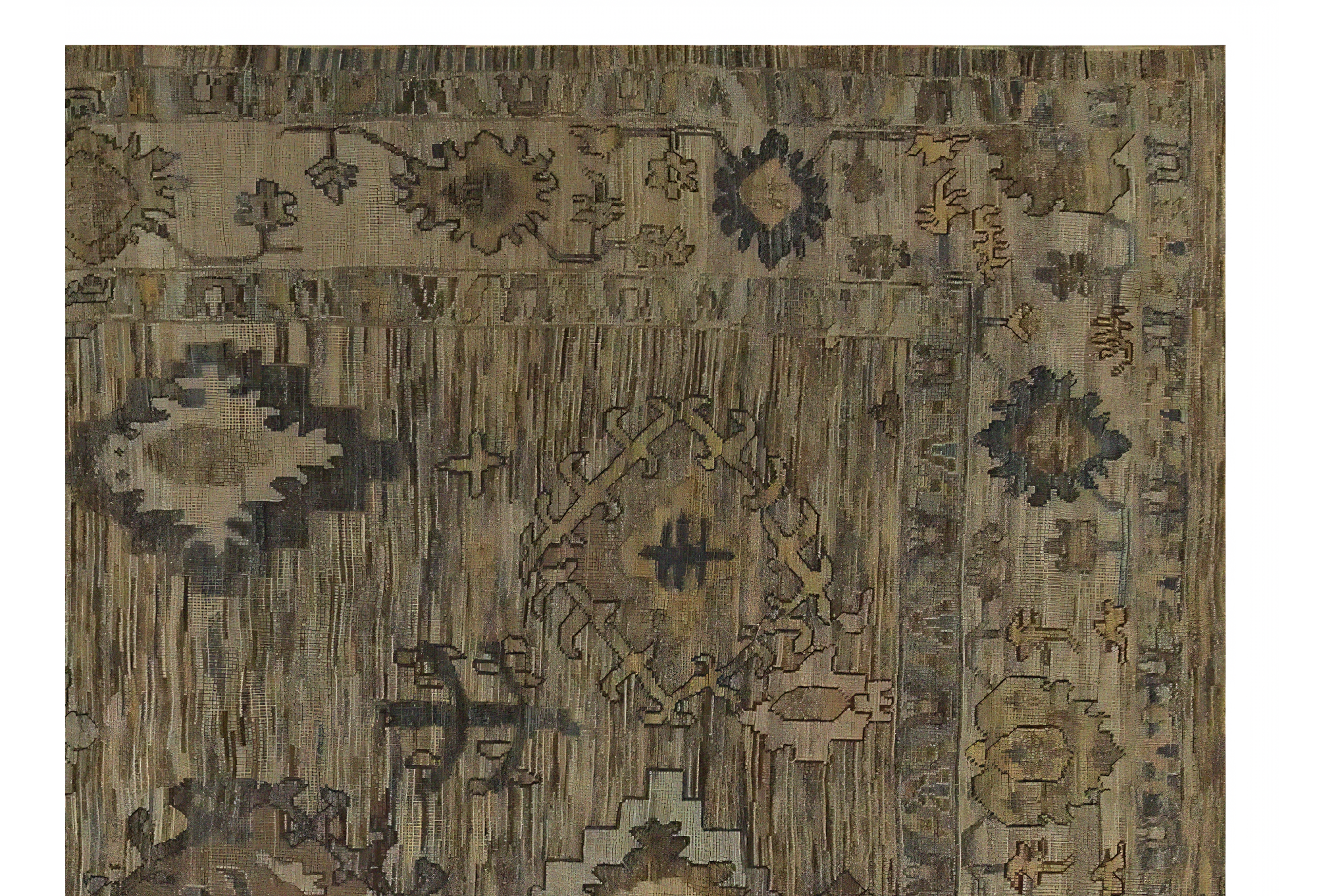 Thumbnail 6 for Turkey Oushak Traditional Rug 98675