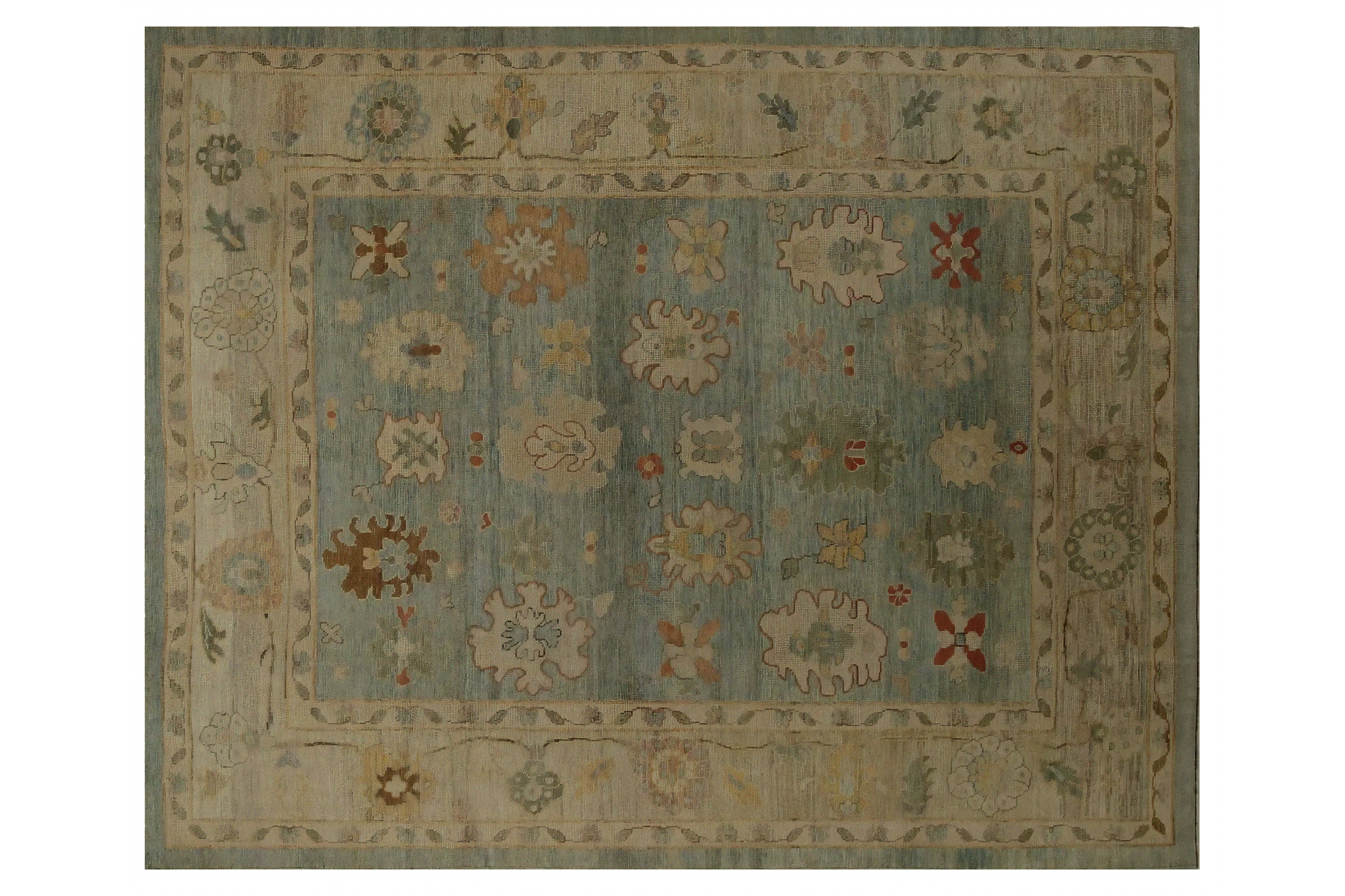 Thumbnail 2 for Turkey Oushak Traditional Rug 98680