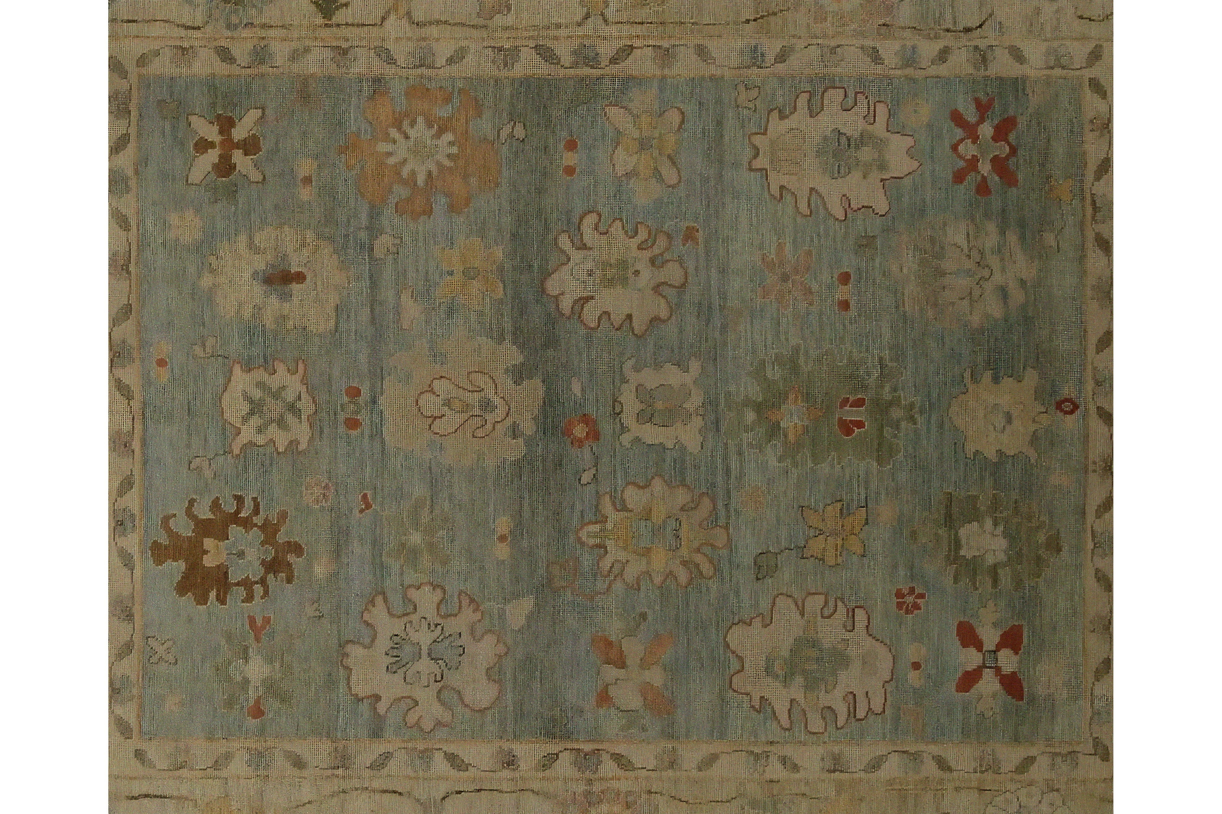 Thumbnail 3 for Turkey Oushak Traditional Rug 98680