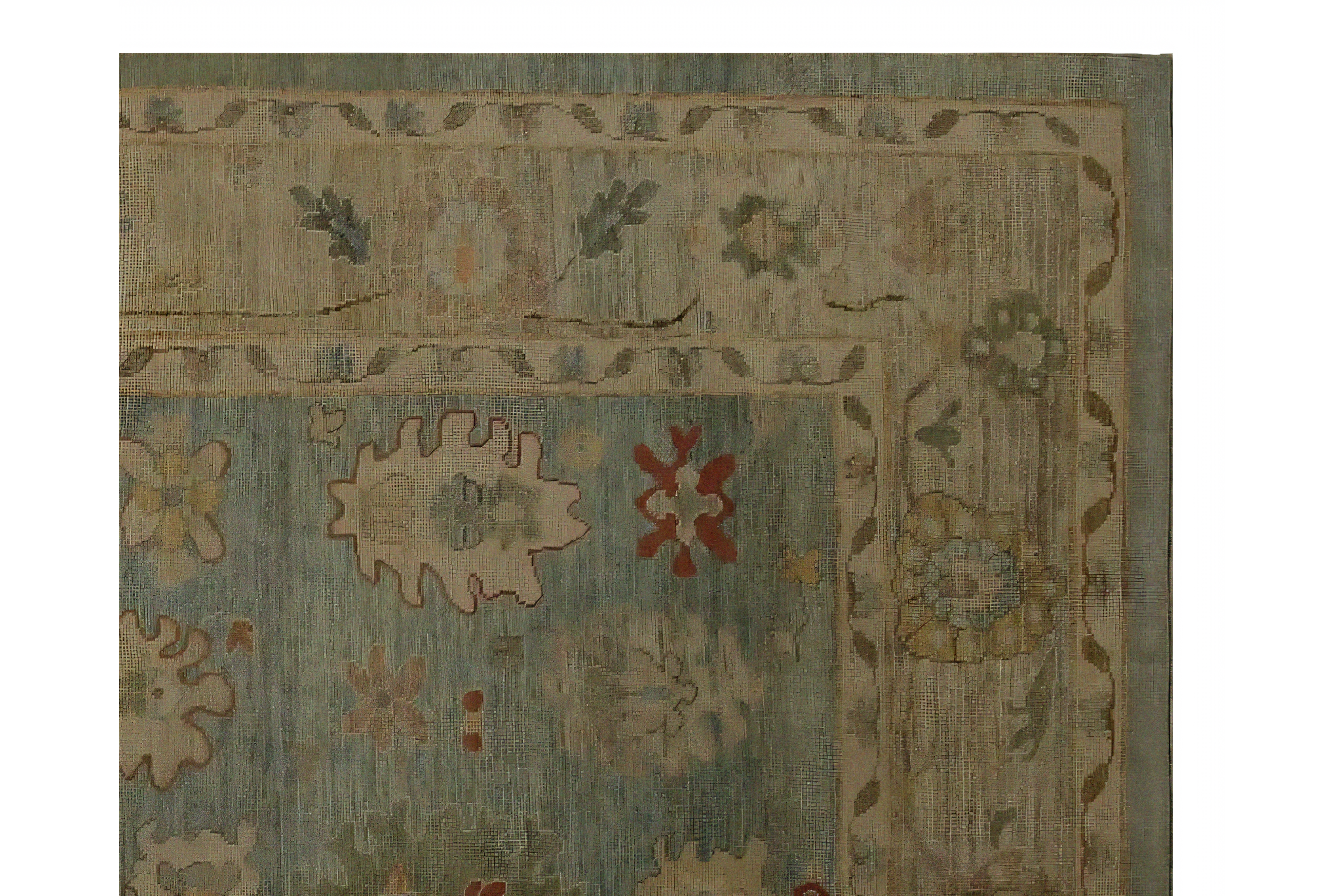 Thumbnail 6 for Turkey Oushak Traditional Rug 98680