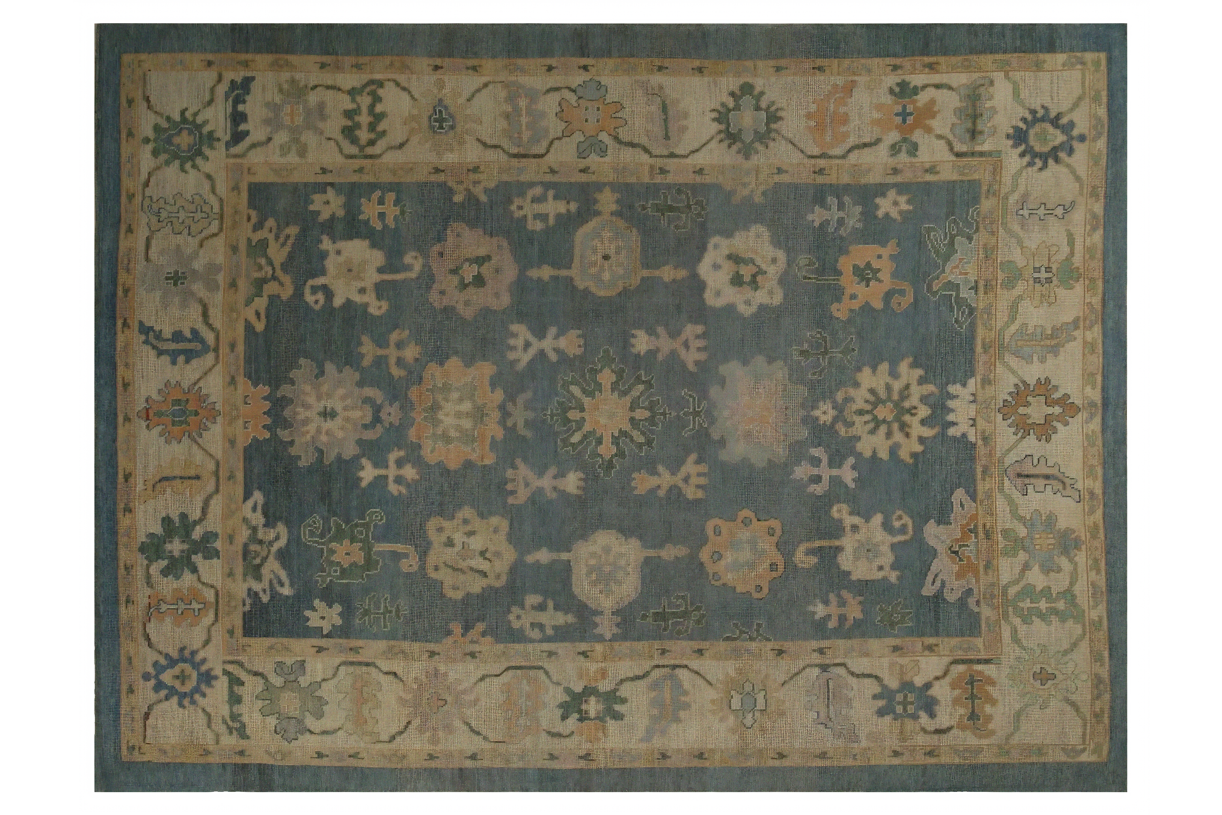 Thumbnail 2 for Turkey Oushak Traditional Rug 98681