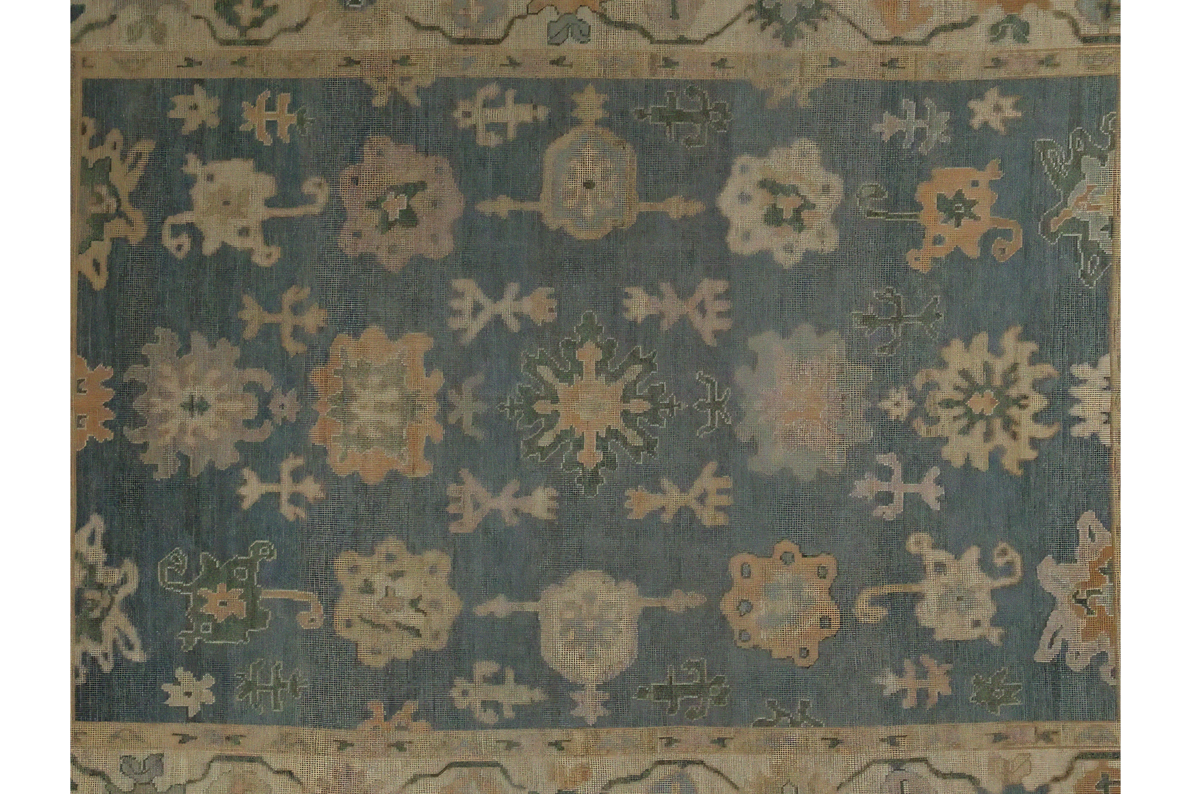 Thumbnail 3 for Turkey Oushak Traditional Rug 98681