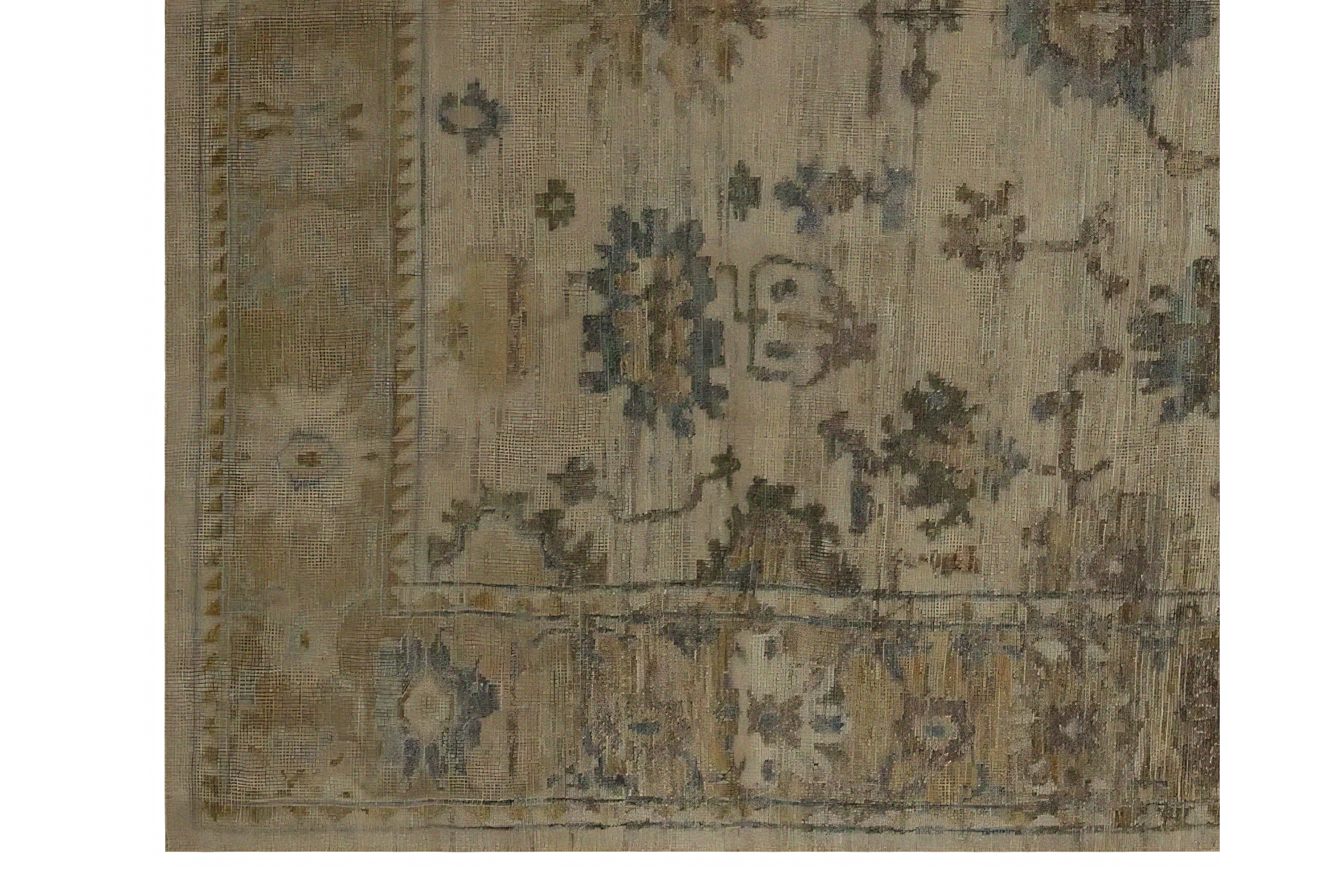 Thumbnail 7 for Turkey Oushak Traditional Rug 98682