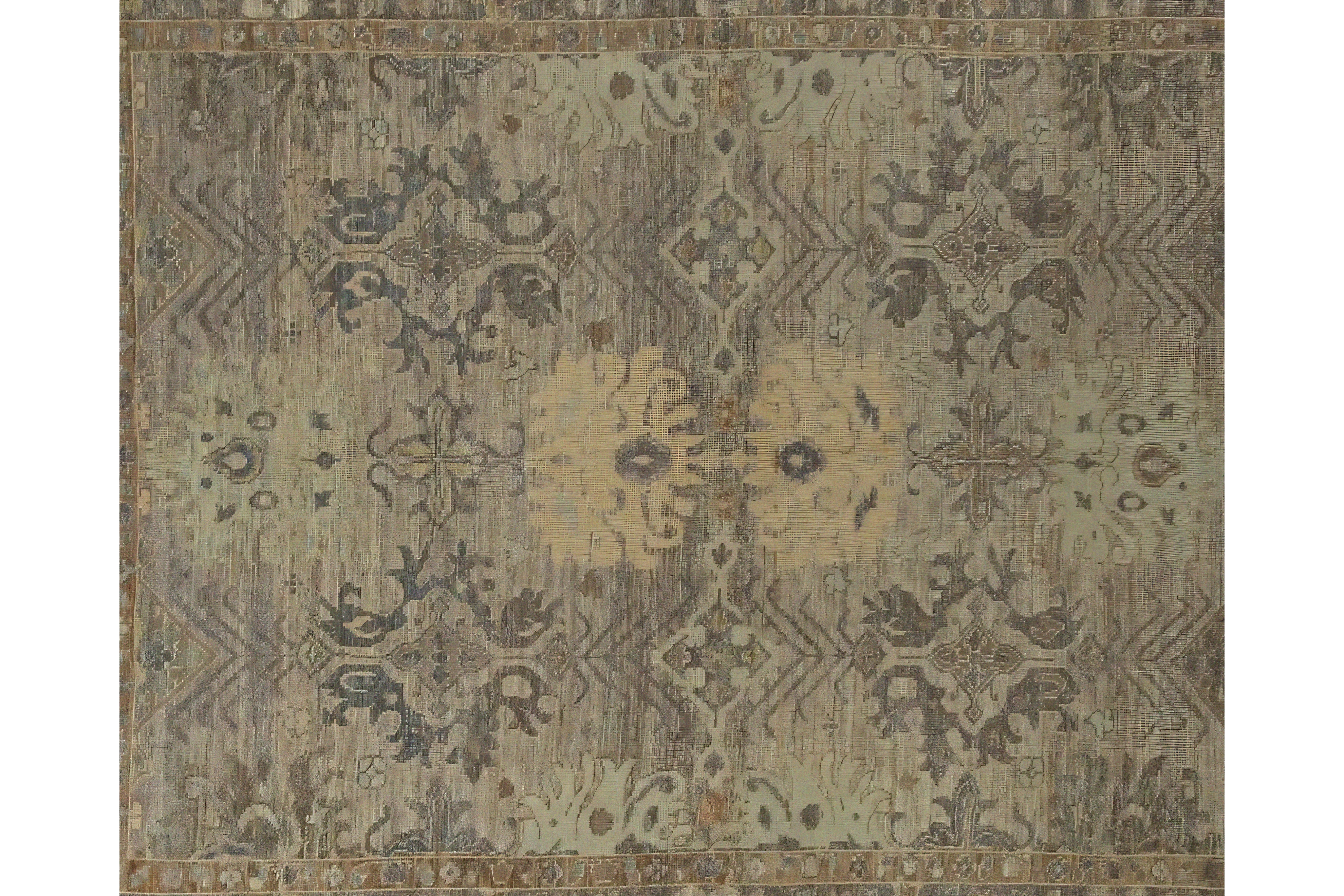 Thumbnail 3 for Turkey Oushak Traditional Rug 98685