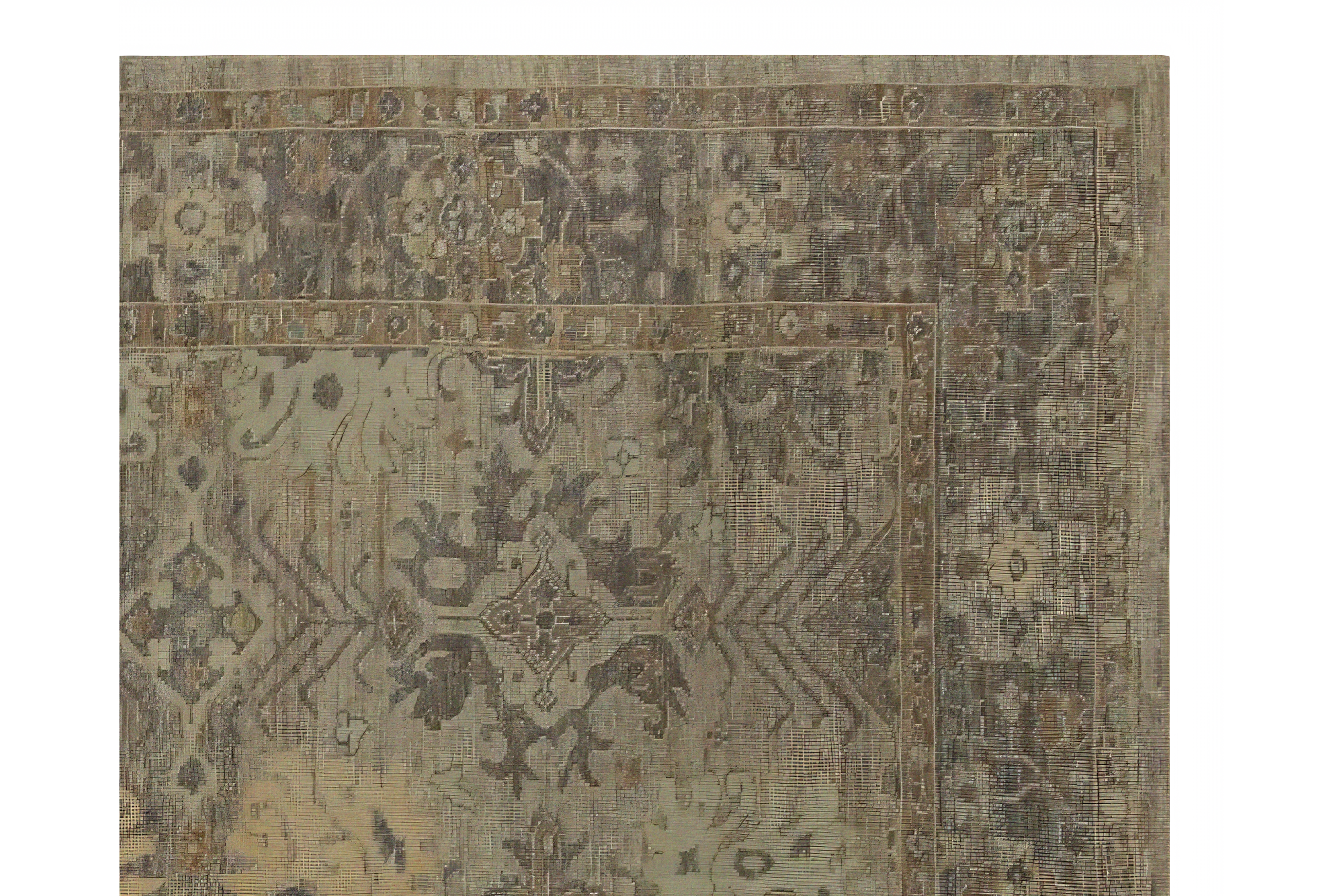 Thumbnail 6 for Turkey Oushak Traditional Rug 98685