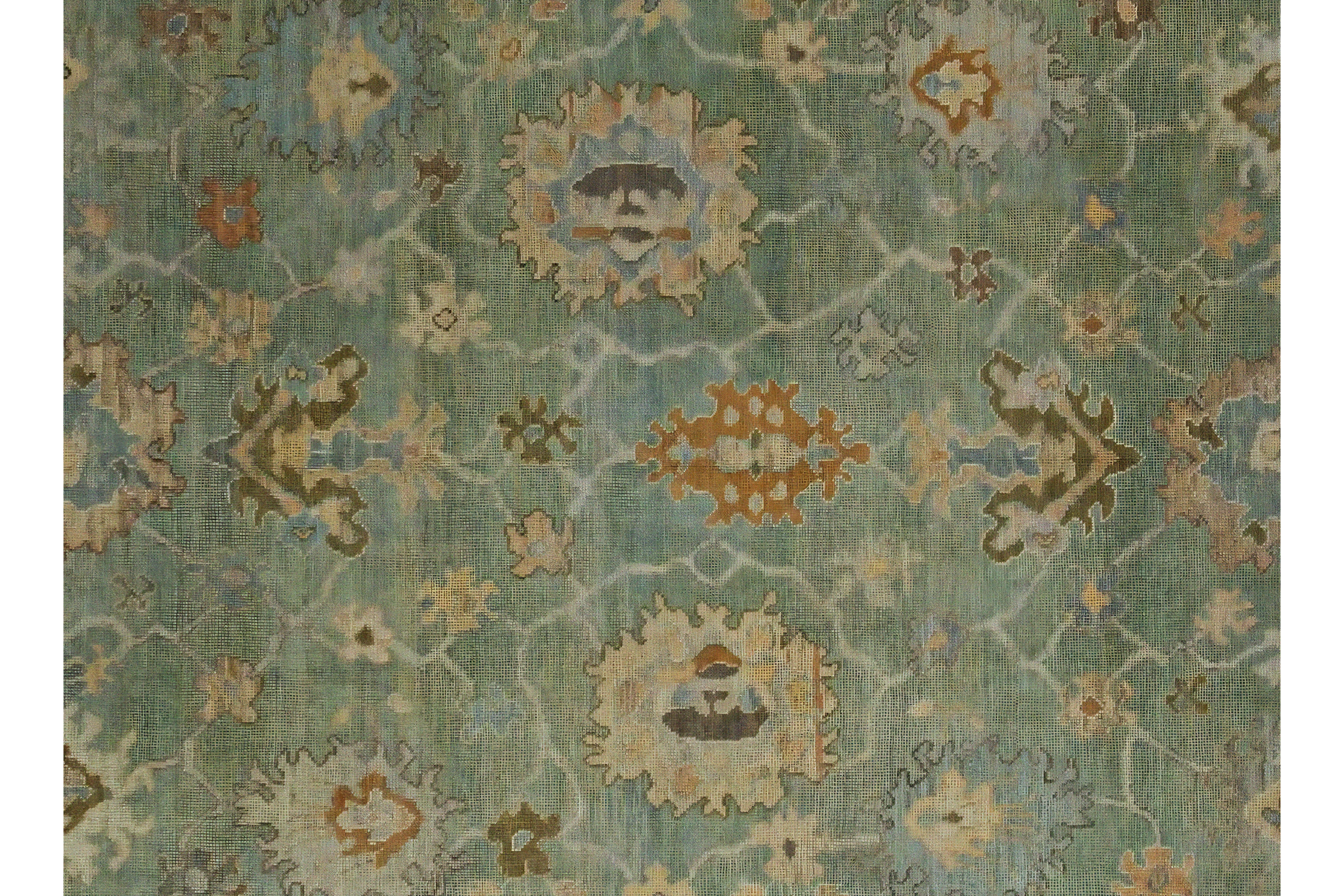 Thumbnail 3 for Turkey Oushak Traditional Rug 98687