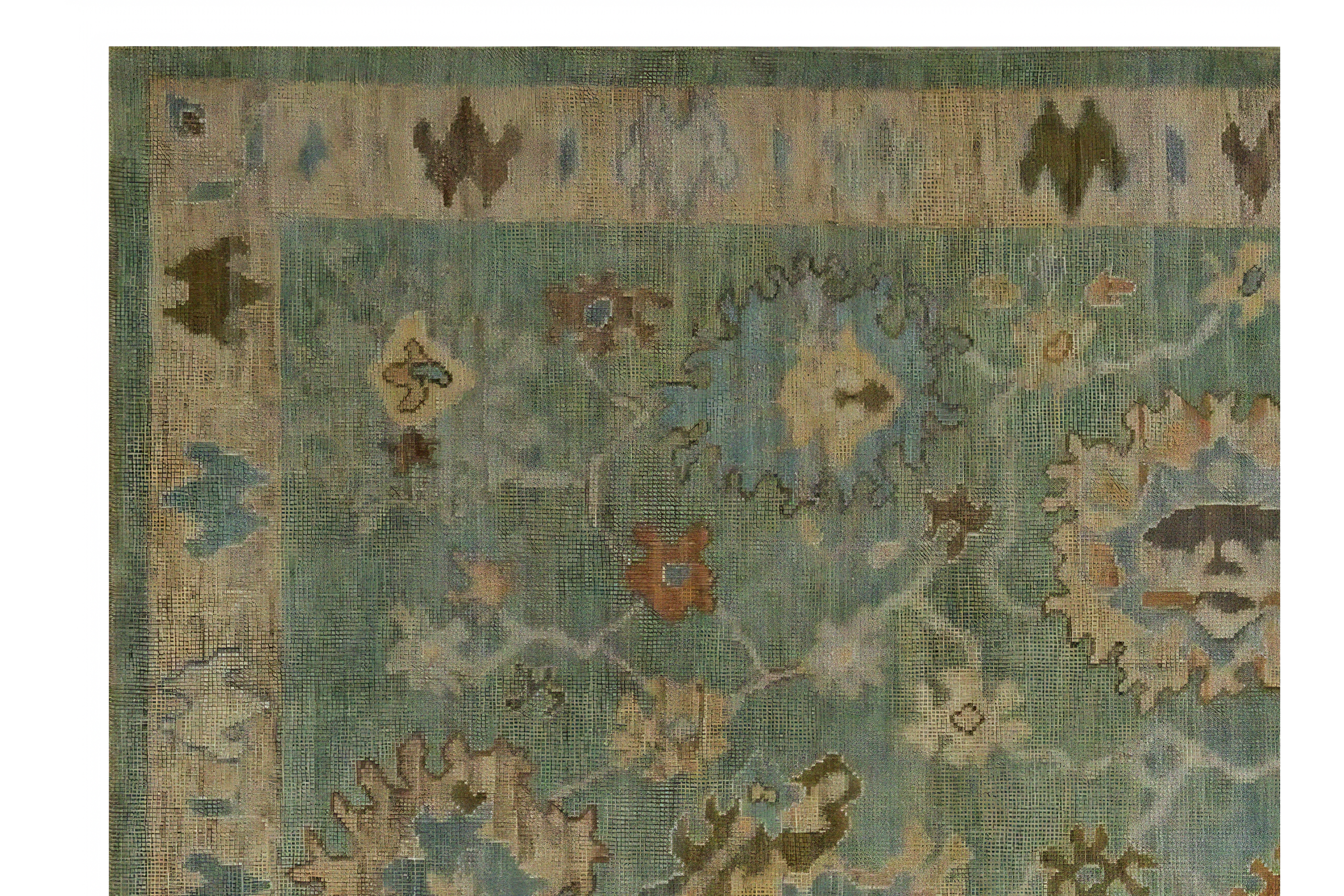 Thumbnail 5 for Turkey Oushak Traditional Rug 98687