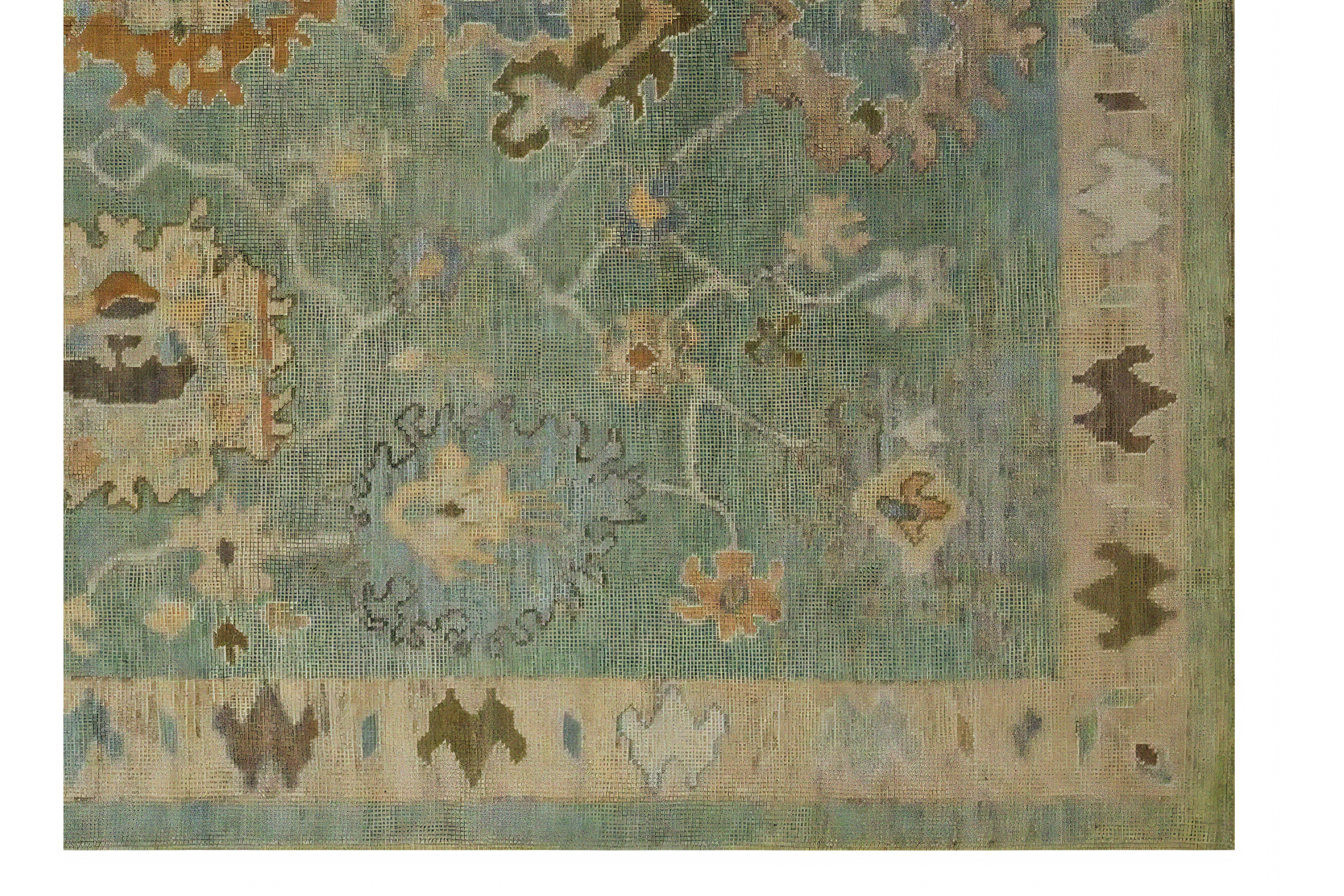 Thumbnail 8 for Turkey Oushak Traditional Rug 98687