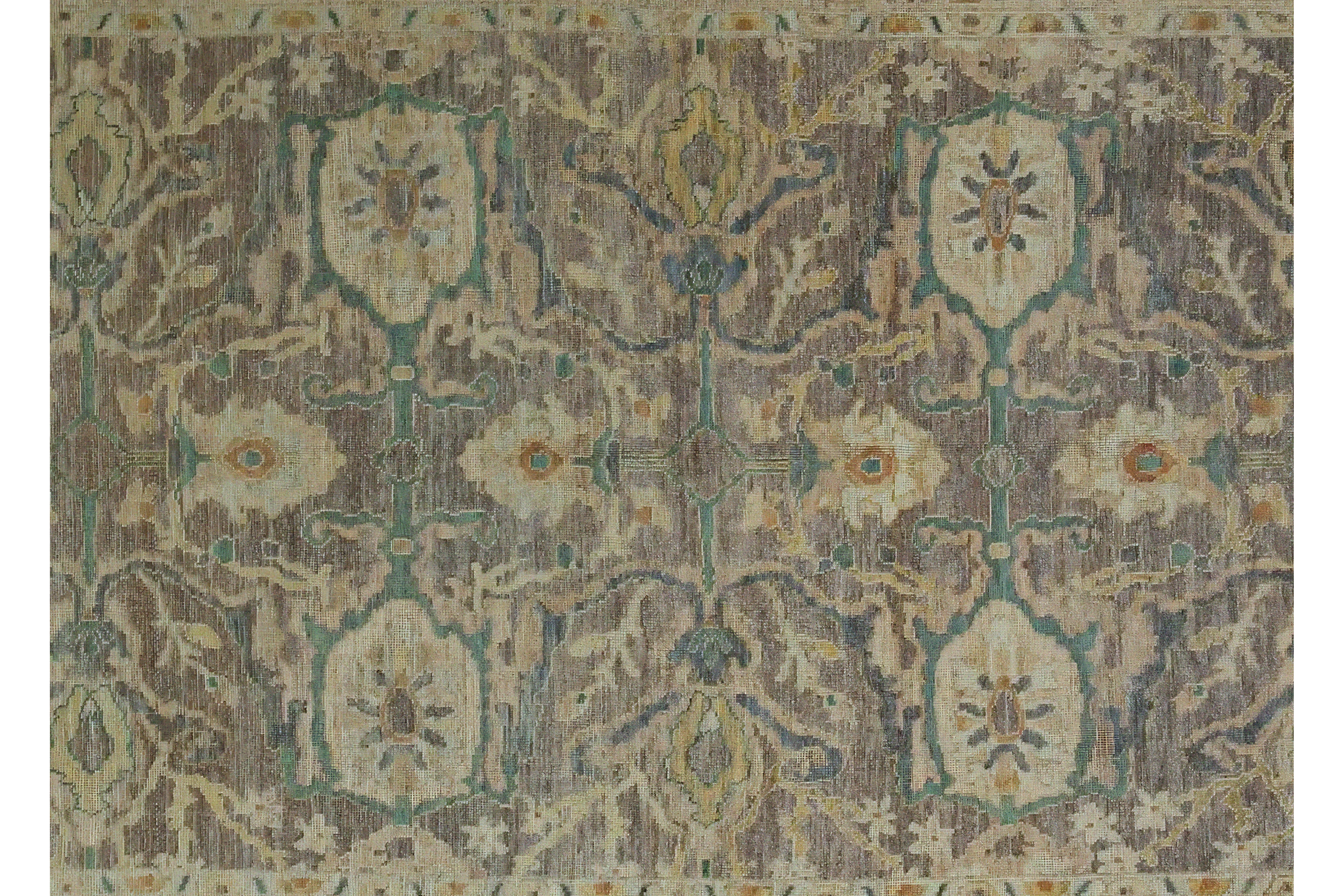 Thumbnail 3 for Turkey Oushak Traditional Rug 98689