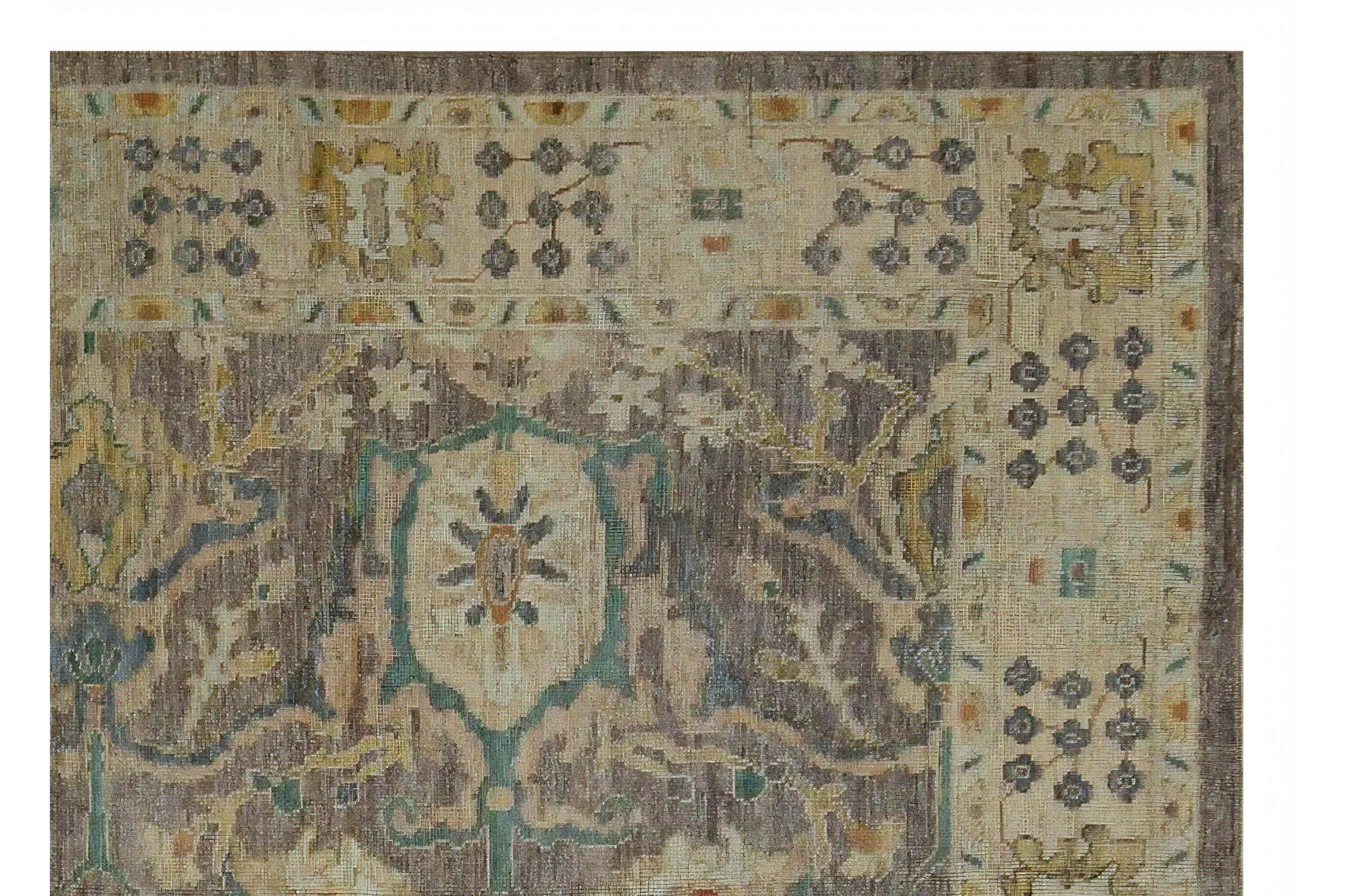 Thumbnail 6 for Turkey Oushak Traditional Rug 98689