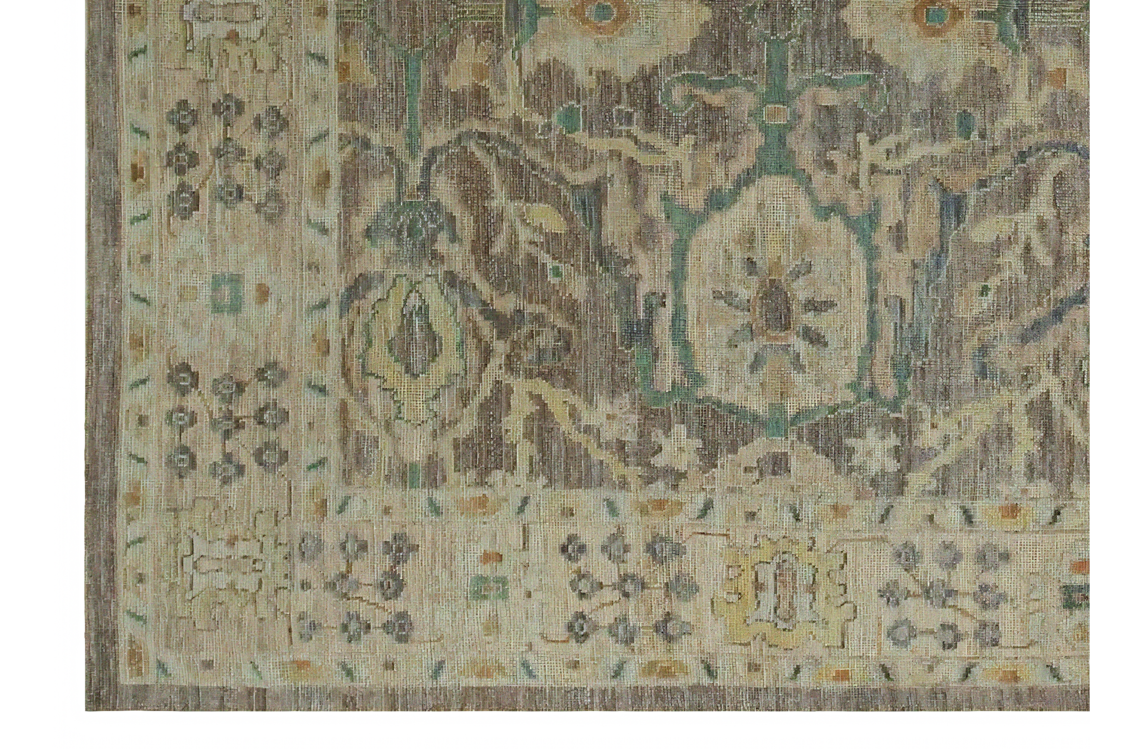 Thumbnail 7 for Turkey Oushak Traditional Rug 98689
