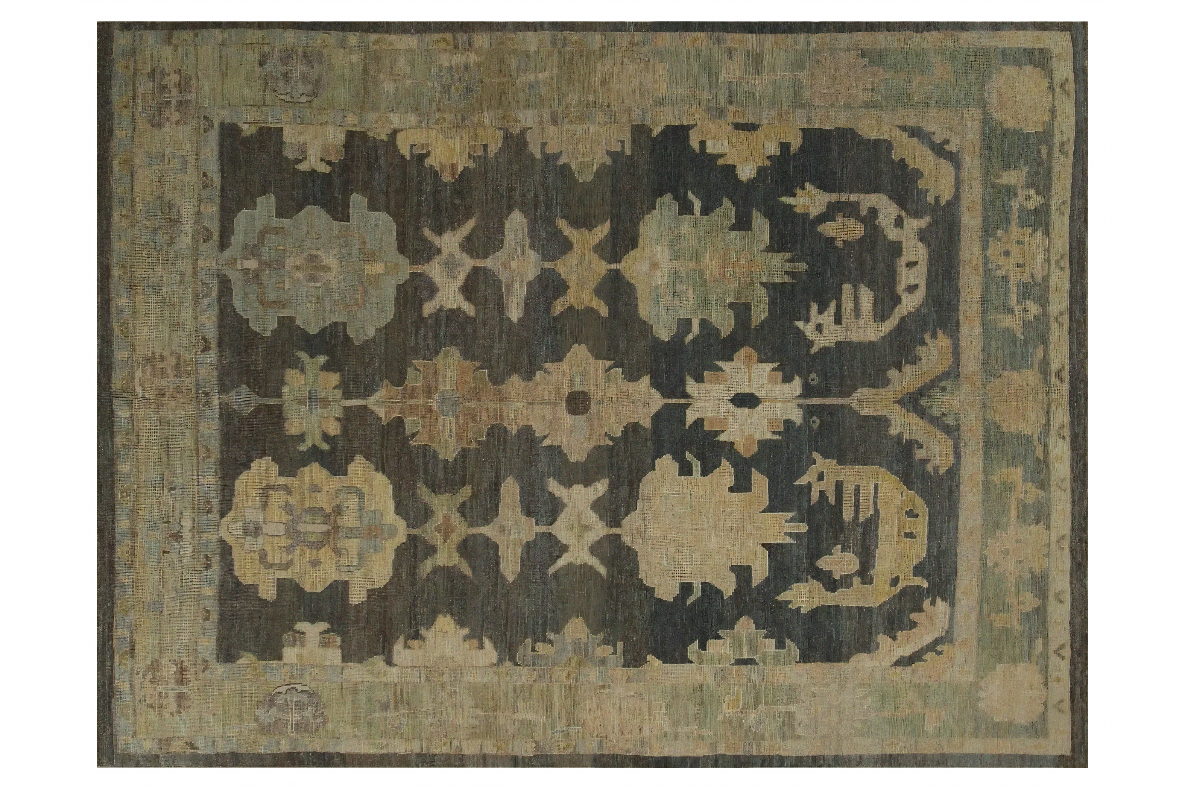 Thumbnail 2 for Turkey Oushak Traditional Rug 98691