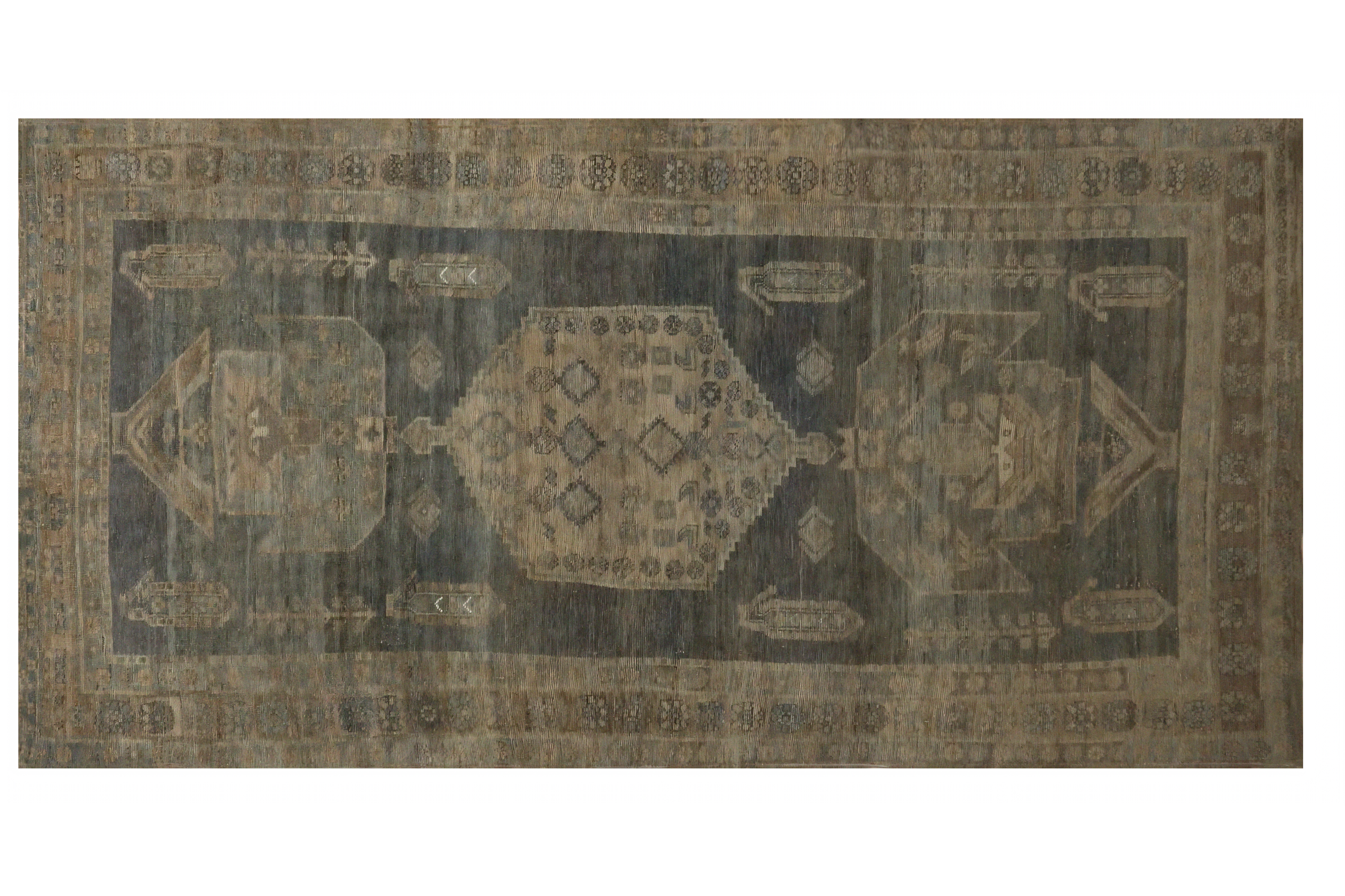 Thumbnail 2 for Persian Bijar Rug 99384