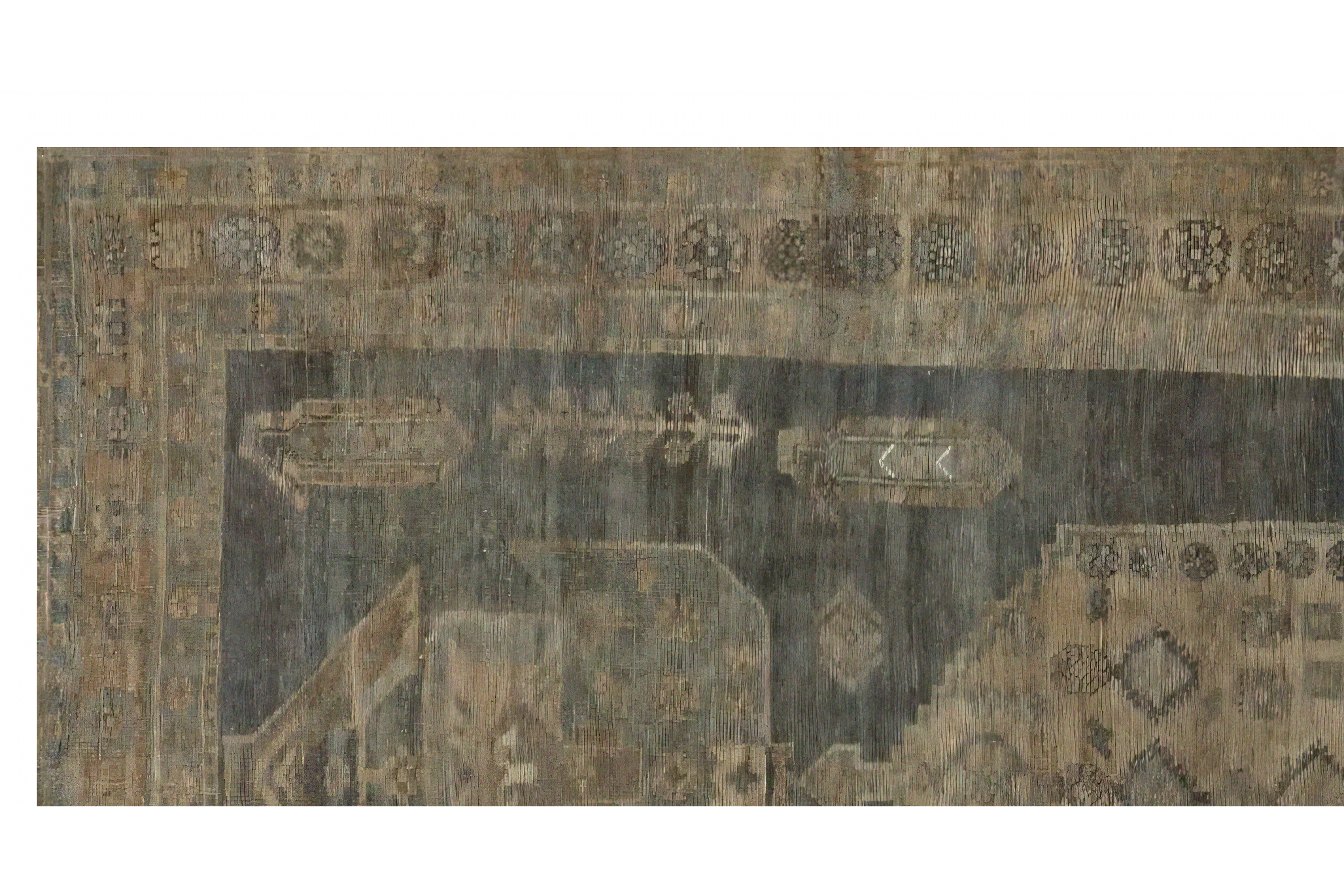 Thumbnail 5 for Persian Bijar Rug 99384