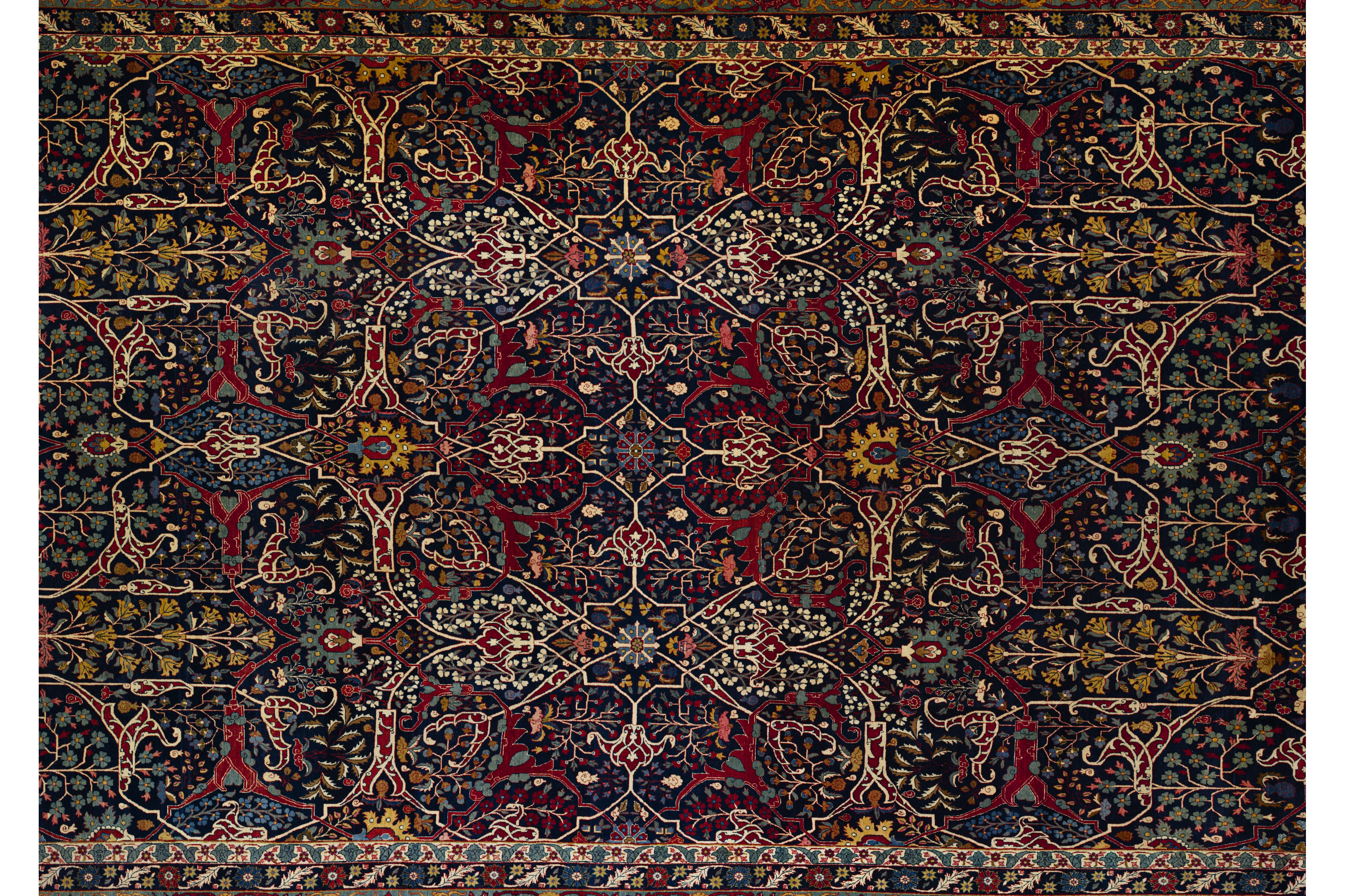 Thumbnail 3 for Antique Persian Traditional Rug 99579
