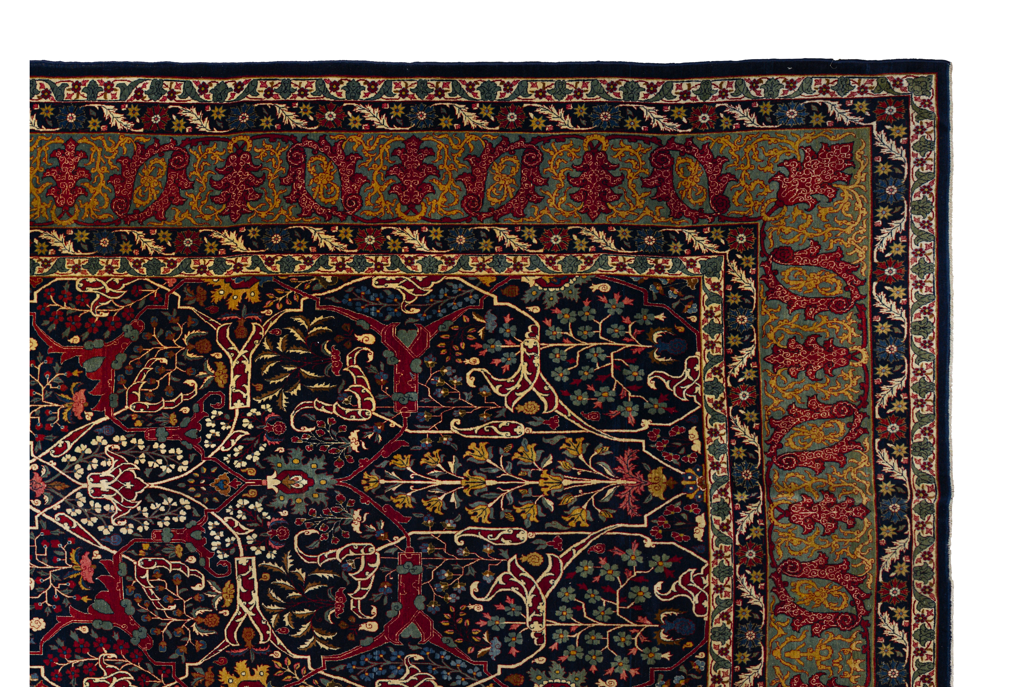 Thumbnail 6 for Antique Persian Traditional Rug 99579