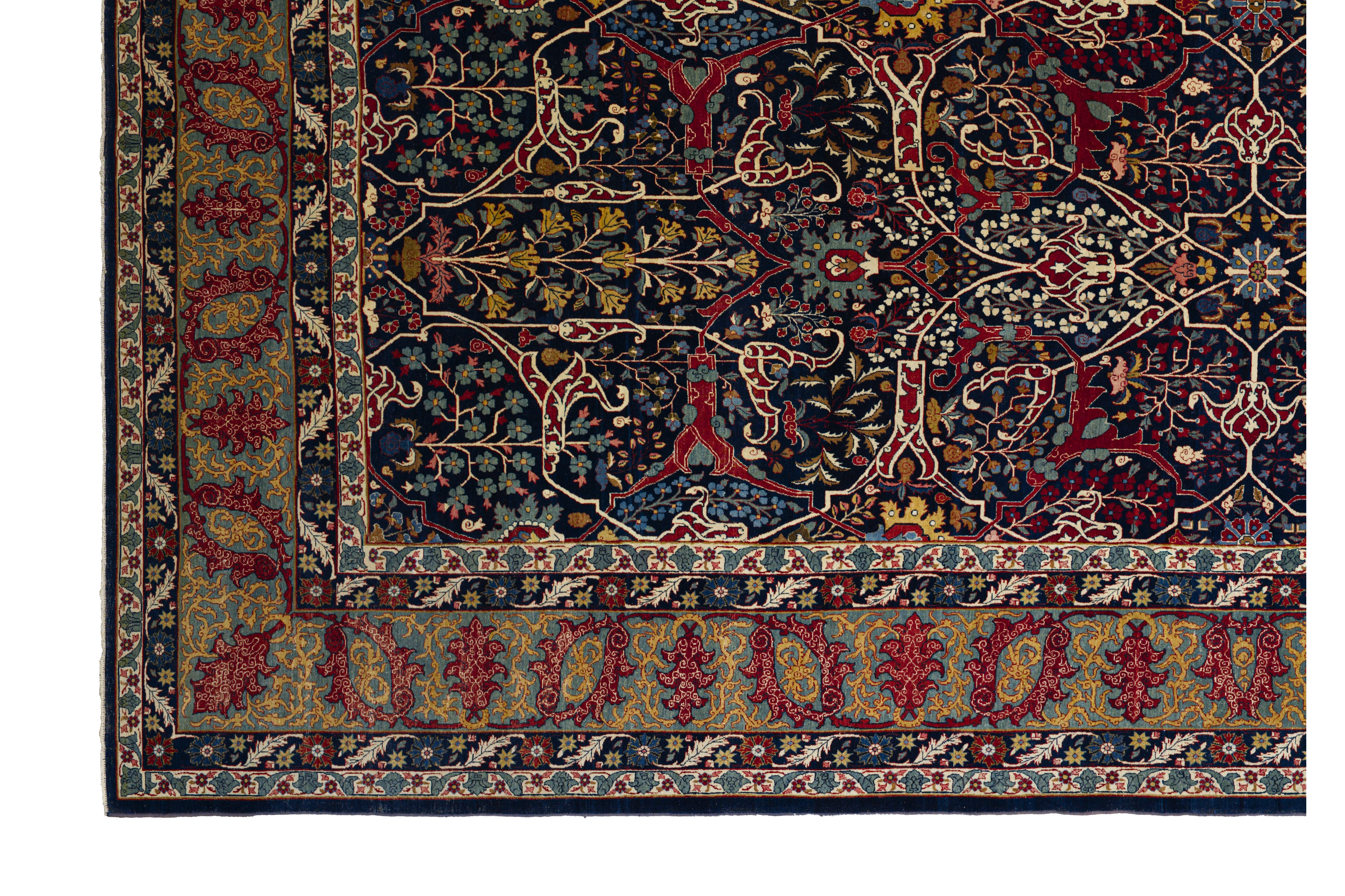 Thumbnail 7 for Antique Persian Traditional Rug 99579