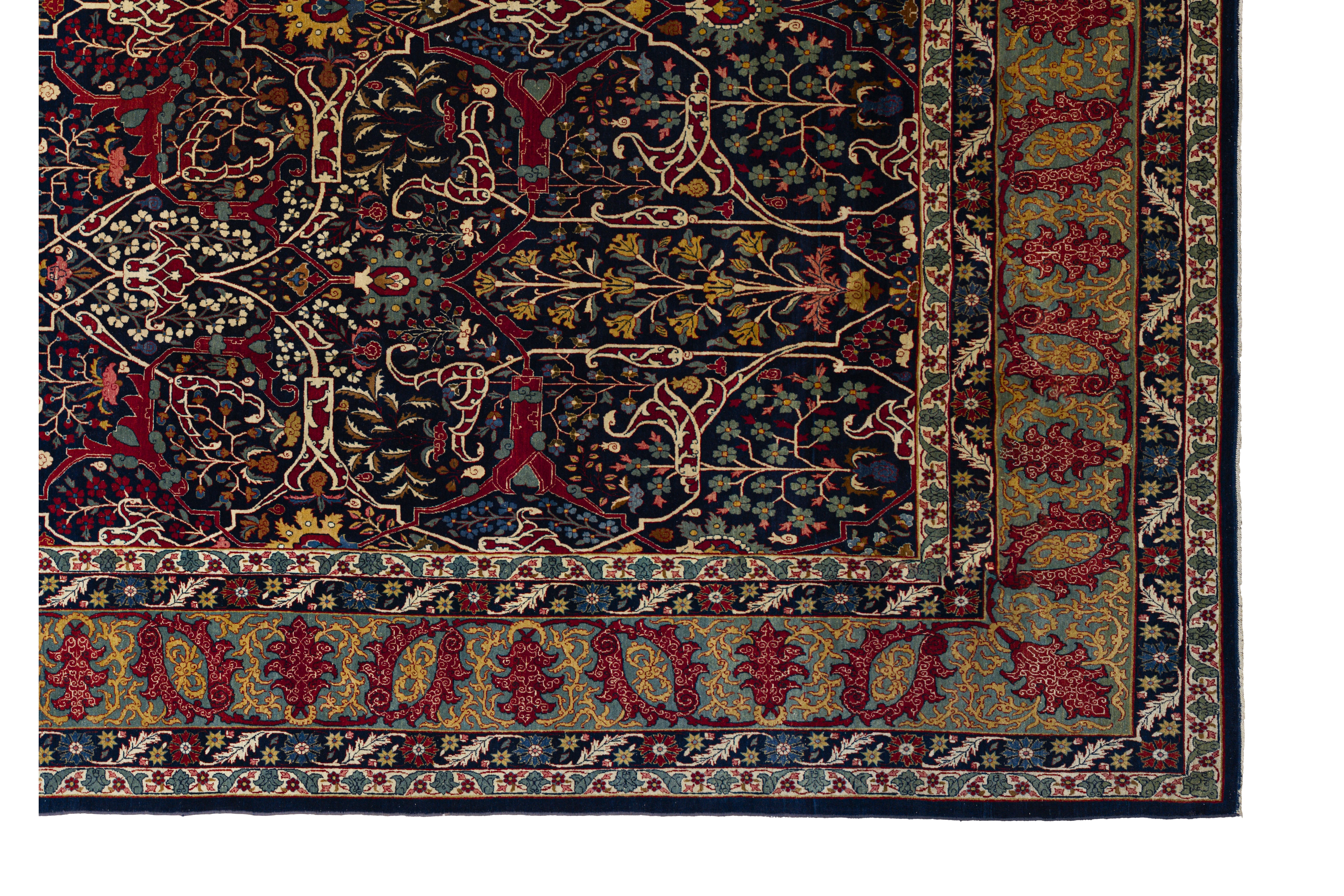 Thumbnail 8 for Antique Persian Traditional Rug 99579